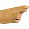 Ekena Millwork New Brighton Rough Sawn Rafter Tail, Western Red Cedar, 4"W x 10"H x 24"L RFT04X10X24NEB00RWR - alternate 1